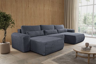 Corner sofa with sleeping function Leo U-shaped Tilia 90 universal