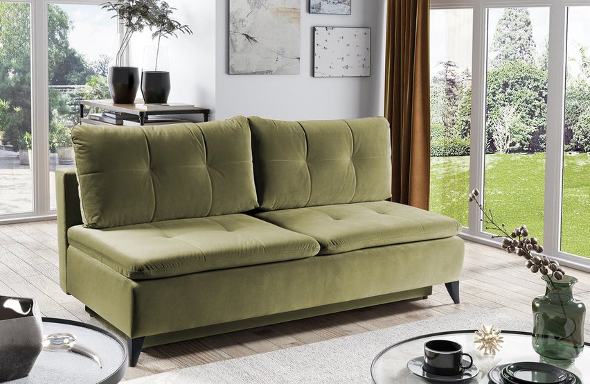 Norberg three-seater sofa bed with storage (Fabric: Trinity 27)