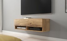 Wander TV cabinet 100 cm (Couleur de variante: Wotan Oak, Éclairage: Non)