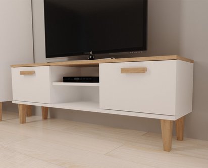 Sakena TV cabinet 120 cm white