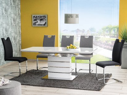 Estelo extendable table 140-180x80 cm white