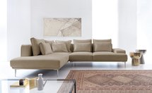 Mesito corner sofa bed (Fabric: Element 06, Side: Right)