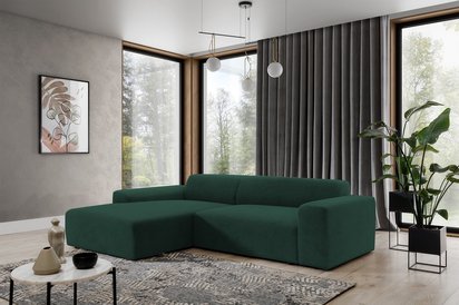 Corner sofa with sleeping function Terrafino L-shaped Onega 1 left-hand side