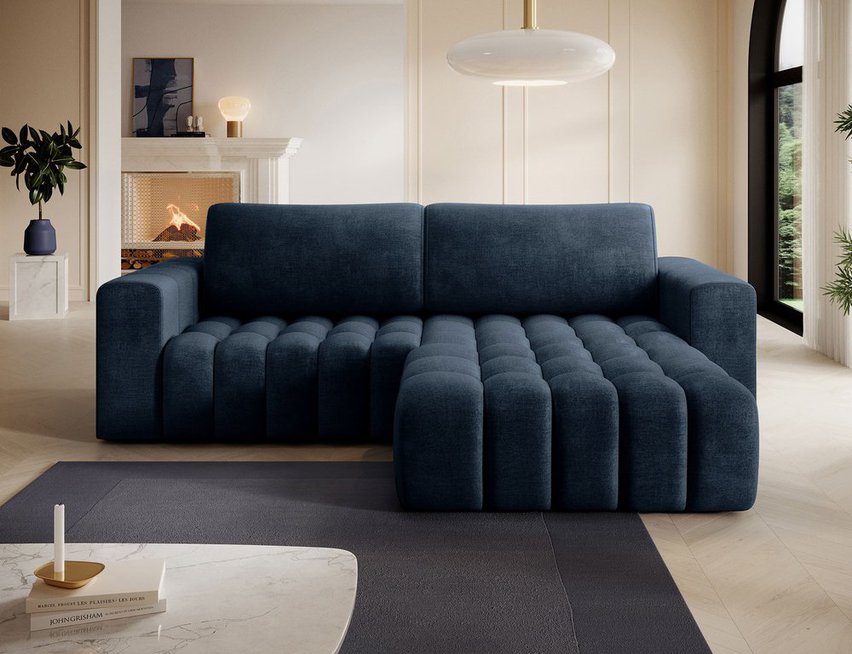 Corner sofa with sleeping function Tinctorius (Fabric: Monolith 77, Side: Right)