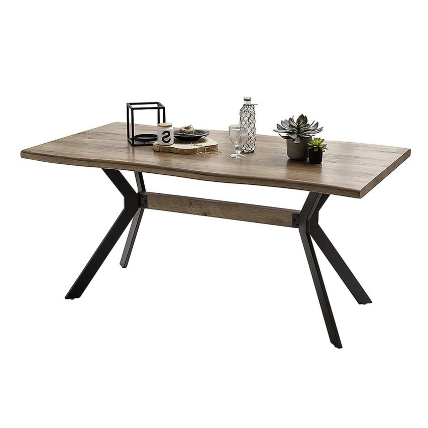 Morganti table 90x160 cm wild oak antique