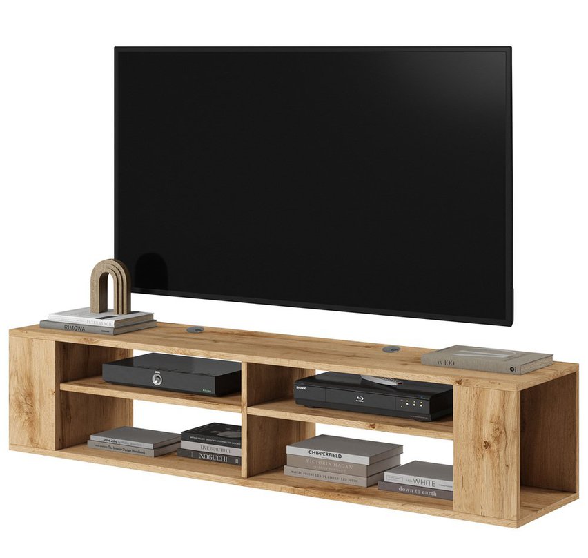 Wall TV cabinet 140 cm