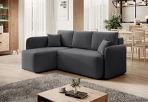 Corner sofa with sleeping function Cascato L-shaped with container Sola 06 left-hand side