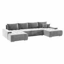 Corner sofa with sleeping function Magliano U (Fabric: Monolith 84)