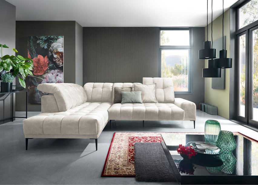 Boledit Corner Sofa (Fabric: Element 07, Side: Right)