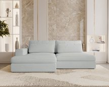 Corner sofa with sleeping function Lemmu L-shaped Tilia 83 left-hand side