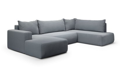 Corner sofa with sleeping function Lummi U-shaped Aragon 93 left-hand side