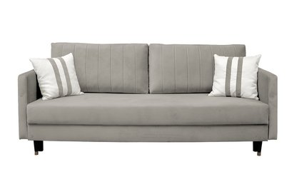 Balabay sofa, three-seater, with storage, black legs (Fabric: Trinity 03)