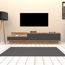 Asorre TV cabinet 160 cm anthracite