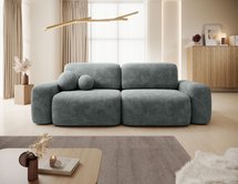 Pamplona three-seater sofa bed with storage Cremona 96 wickerwork