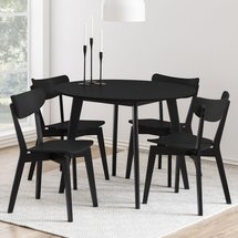 Gemirro table, diameter 105cm, black