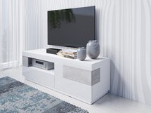 Galaka TV Cabinet (Colour Variants: White / Glossy White / Colorado Concrete, Colour: Non)