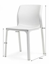 Bit Nardi garden chair made of certified yellow material