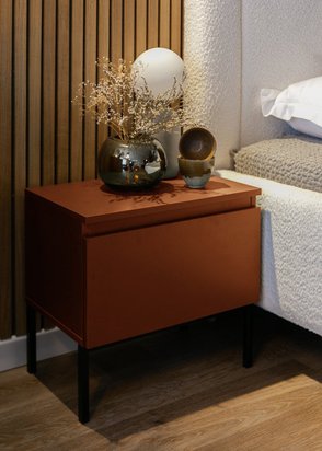 Bemmi Brick bedside table