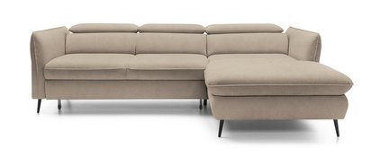 Beira corner sofa bed (Fabric: Element 06, Side: Left)