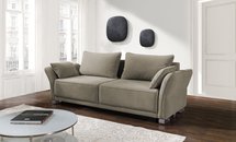 Baselo three-seater sofa bed (Fabric: Zetta 293)