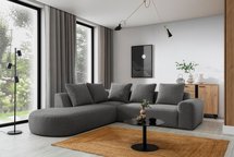 Castellina modular corner sofa L-shaped 255 cm larger Abriamo 7 left-hand side