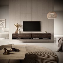 Mirrgo TV cabinet 200 cm Walnut