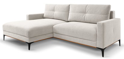 Corner sofa with sleeping function Sabbino L-shaped with storage Curio 02 hydrophobic chenille right-hand side