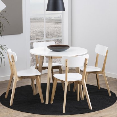 Jazina round dining table diameter 90 cm