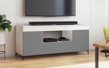 Gusto TV Cabinet (Matt White / Matt Gray, LED)