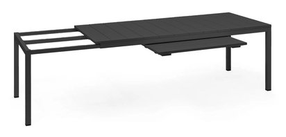 Rio Nardi extendable garden table 140-210x85 cm made of certified anthracite material