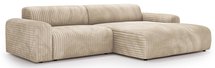 Bervel L-shaped corner sofa Vito 29 right-hand side