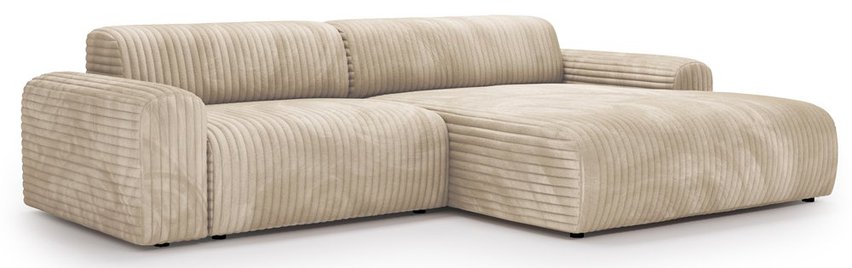 Bervel L-shaped corner sofa Vito 29 right-hand side