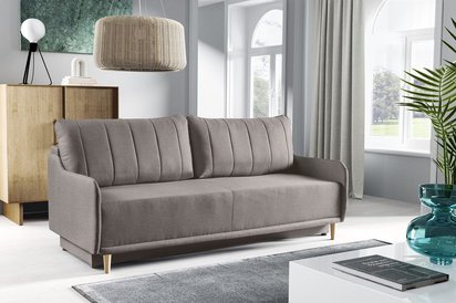 Lemmora three-seater sofa with sleeping function Neve 13 braided