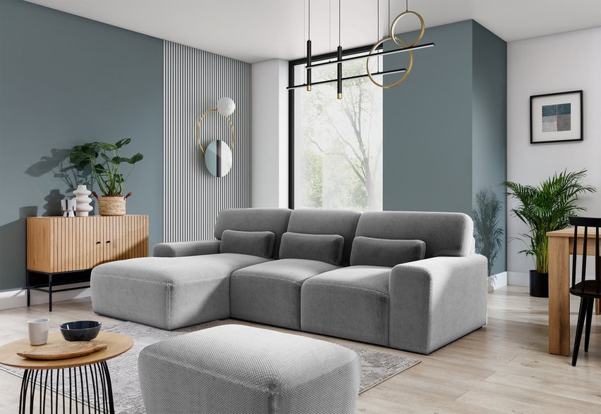 Modular corner sofa Ortimino L-shaped Onega 7 left-hand side