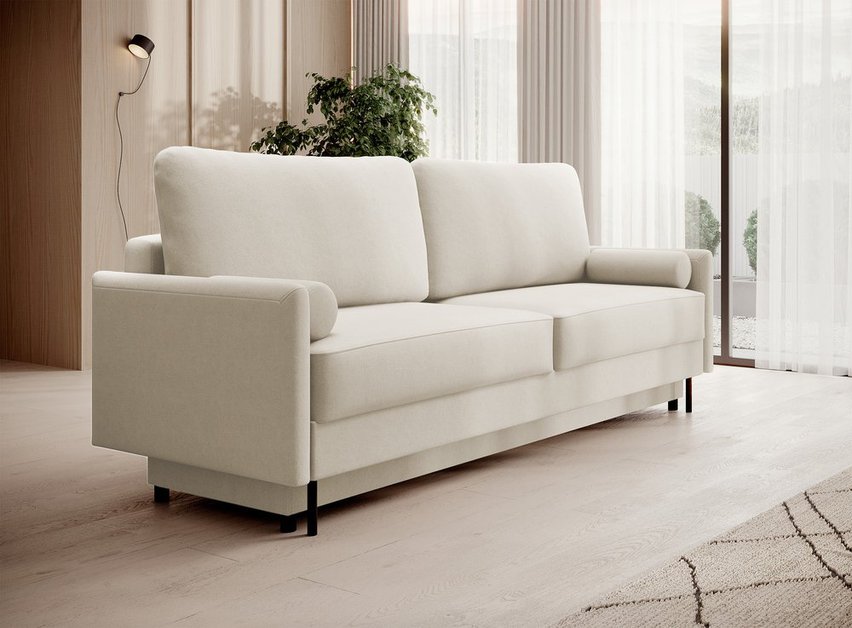 Tomonde three-seater sofa with storage space