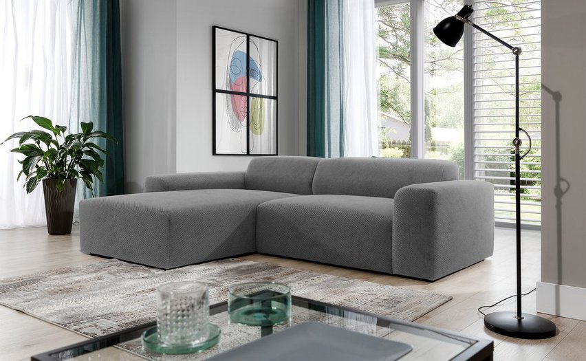 Modular corner sofa Terrafino L-shaped Onega 8 left-hand side