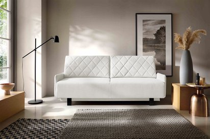 Tagore three-seater sofa with storage Solid 03 hydrophobic braid