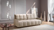 Bulbeno three-seater sofa with Letto 11 container, easy-clean velvet