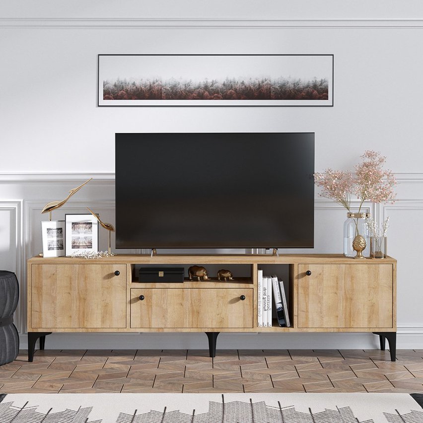 Penona TV cabinet 180 cm oak