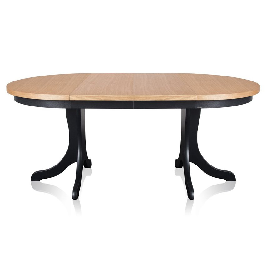 Lakkena extendable table round 110-310x110 cm