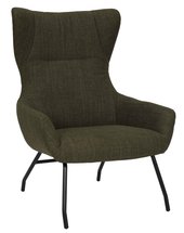 Suppet lounge chair, olive braid