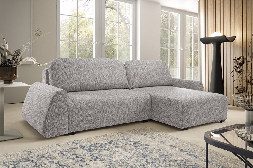 Corner sofa with sleeping function Pelloma L-shaped Excite me 11 universal