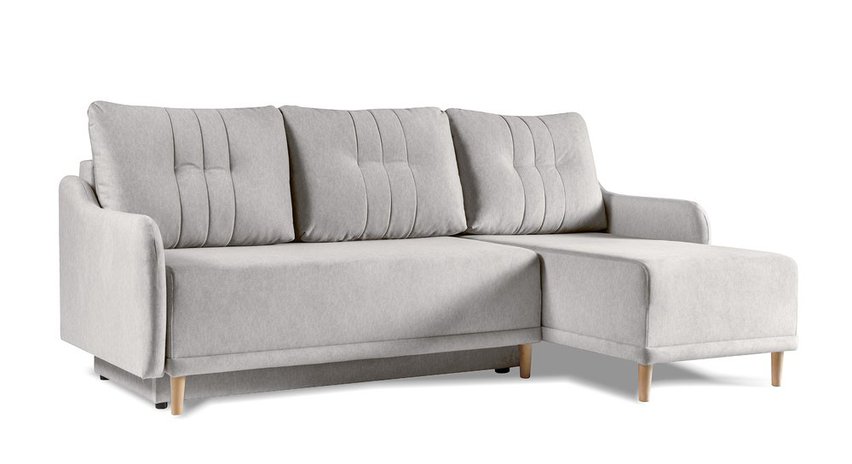 Corner sofa with sleeping function Dorino L-shaped universal Castel 80