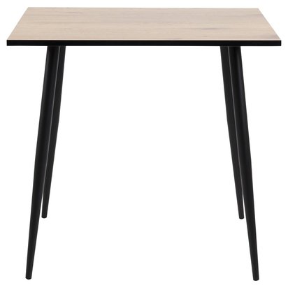 Denaser square dining table 80x80 cm oak