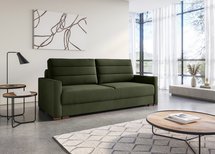 Stolio three-seater sofa with storage Castel 39 easy-clean velvet