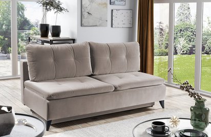 Norberg three-seater sofa bed with storage (Fabric: Trinity 05)