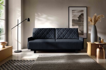 Tagore three-seater sofa with storage Solid 79 hydrophobic braid