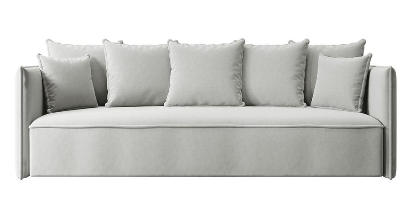 Calabrio three-seater sofa bed with storage (Fabric: Castel 80)