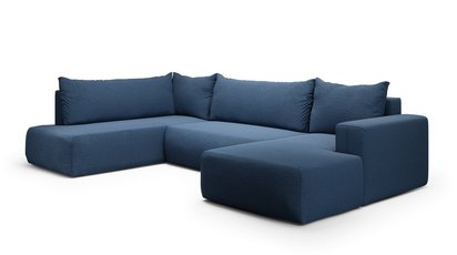 Corner sofa with sleeping function Lummi U-shaped Aragon 79 right-hand side