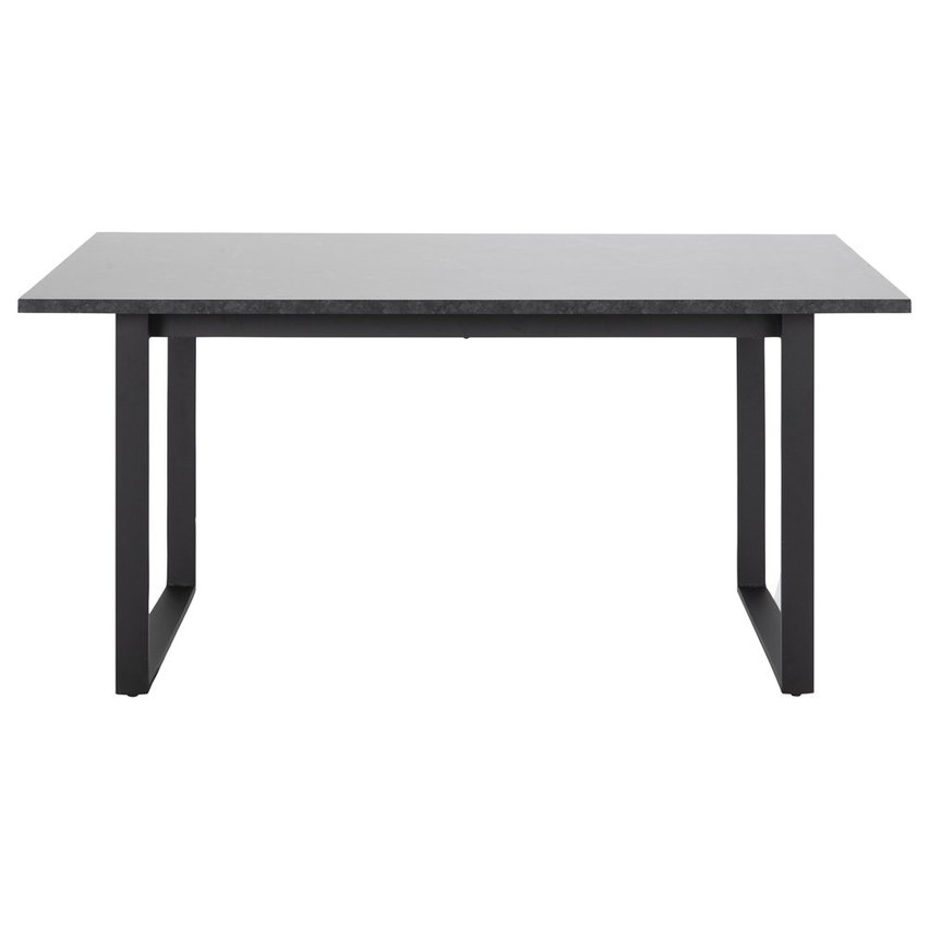 Adhafera table black 160x90 cm